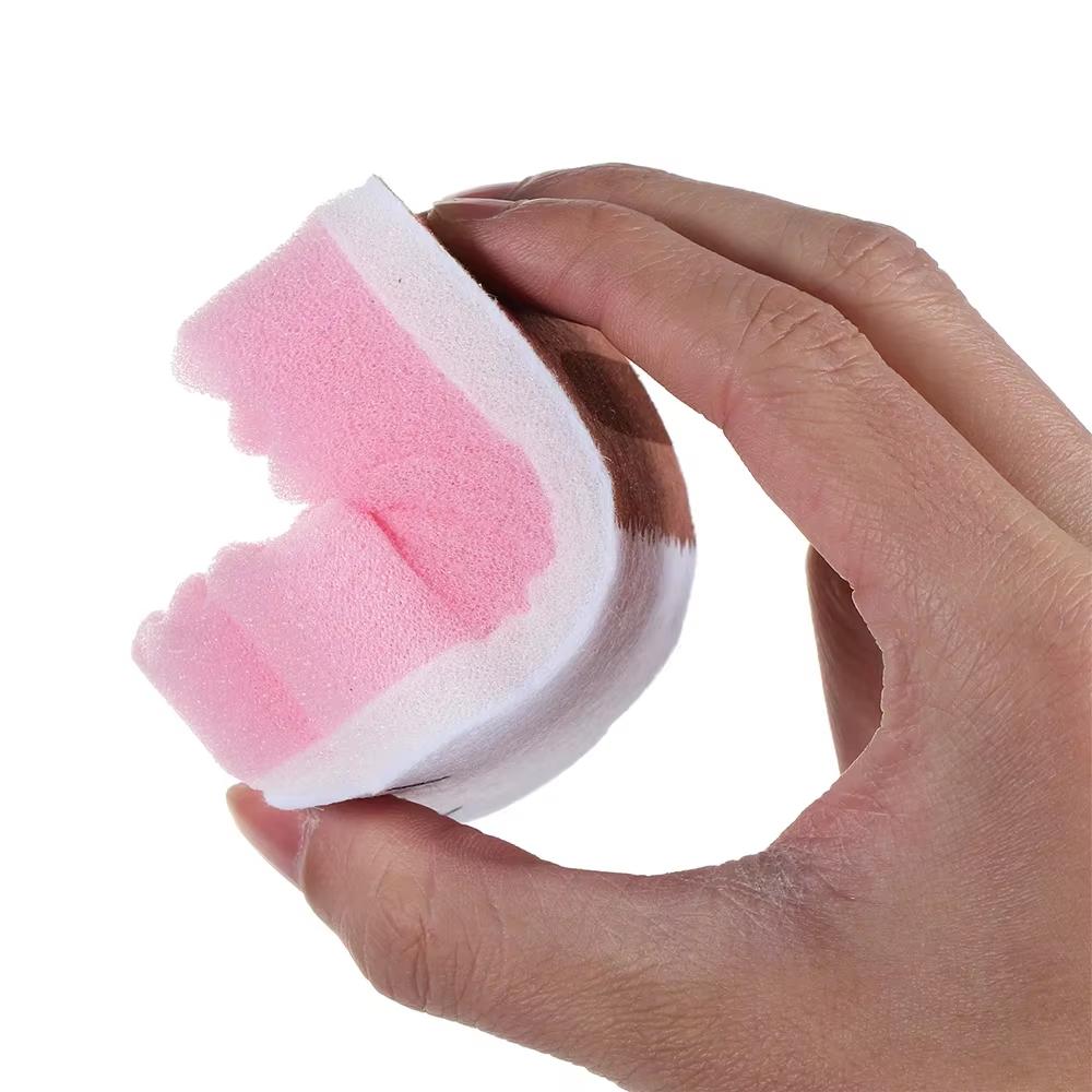 3 new sponge brush dishes, cute cat paw cleaning plates, towel cloth pot cleaning, magic wipes, home kitchen supplies.