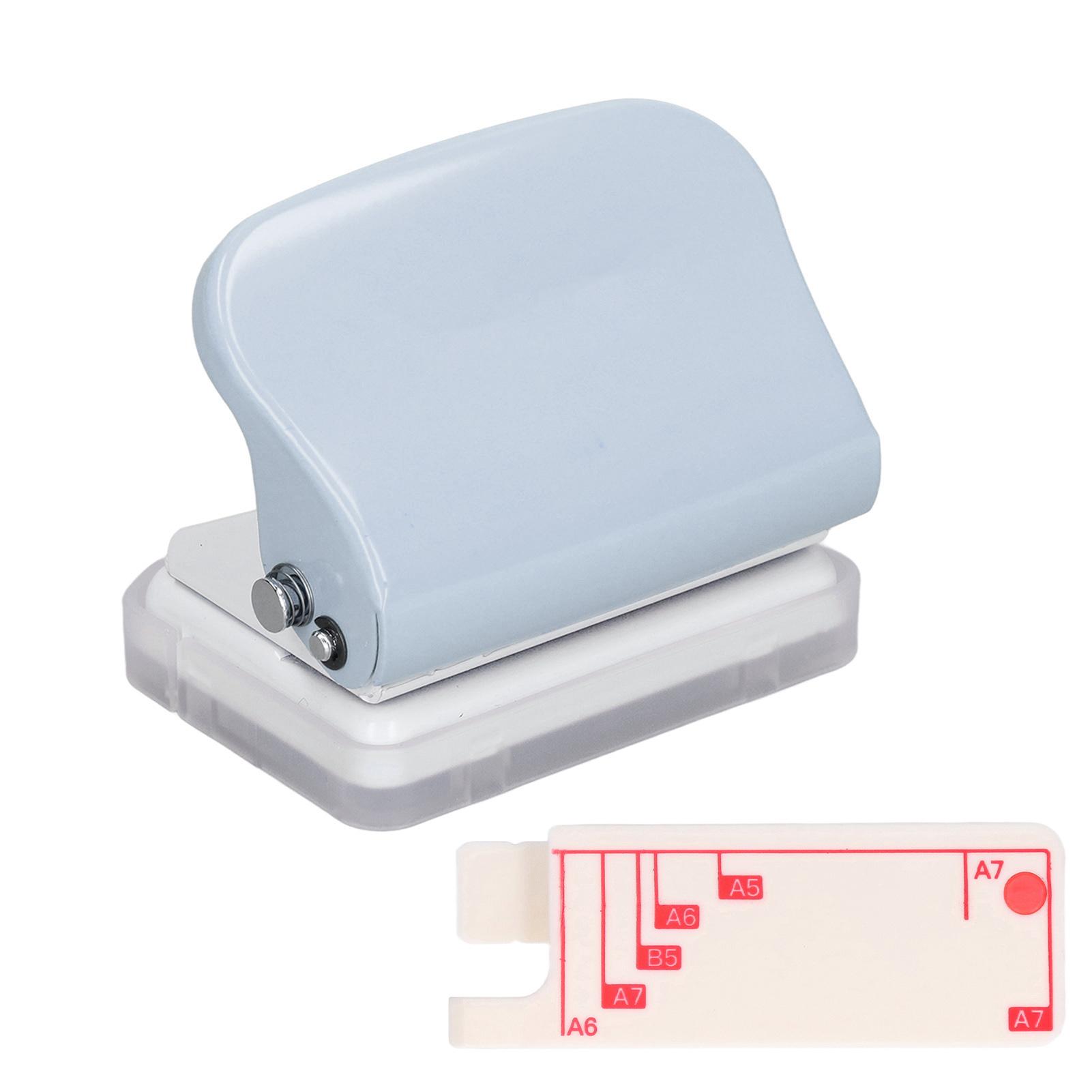 

Дырокол линейка дизайн быстрое позиционирование 3 отверстия металлический корпус дырокол листовой для Documentat Grey