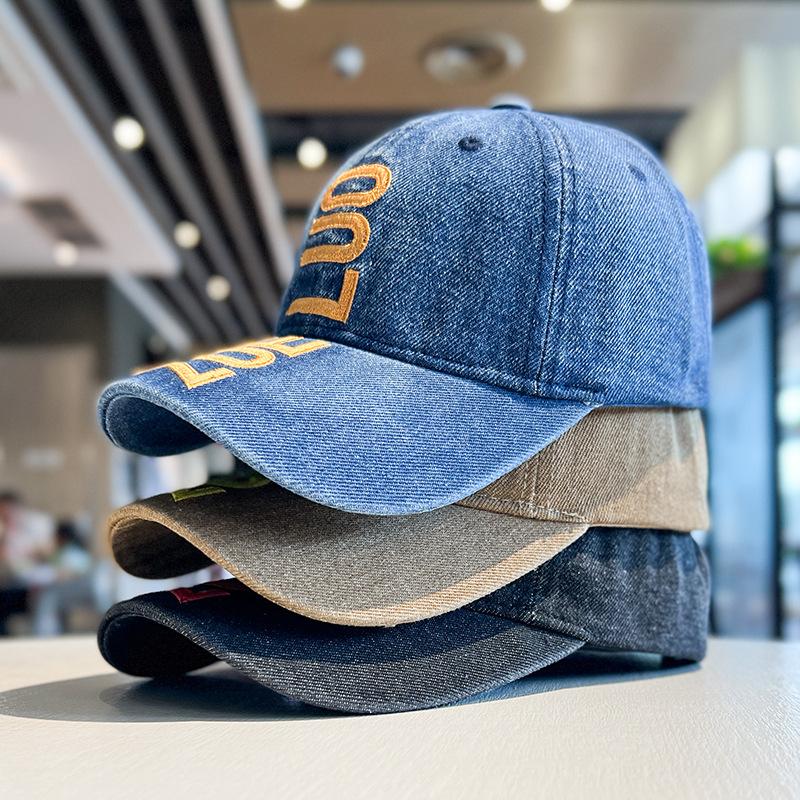 Fashion Big Letter Embroidery Baseball Cap For Men Women Spring Summer Outdoor Sport Dad Hats Youth Student Hip Hop Sun Caps