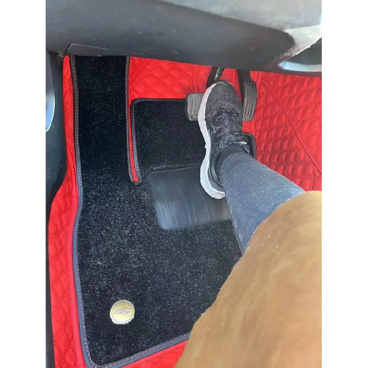 Universal Car Floor Pads Anti-skid Pedal Mat Interior Accessories Heel Foot Mat Pedal Cover Black PVC Universal Car Mat