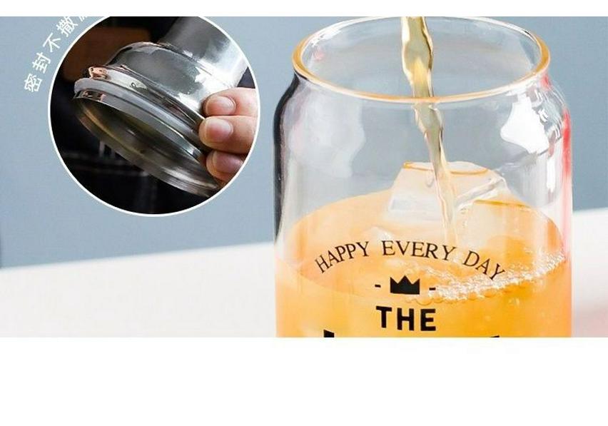 Glass Cocktail Shaker Set: Hand-Shaking Cup, Muddler, and 304 Stainless Steel Measuring Tools