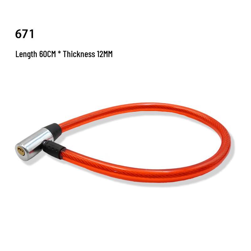 XPAY Circular Steel Cable Chain Lock