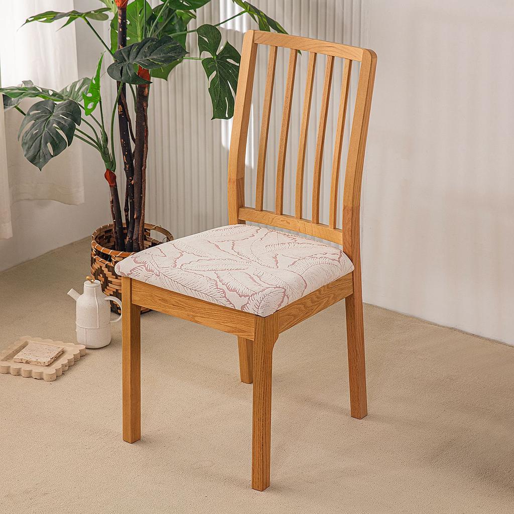 Chenier Square Cushion Cover Elastic Dining Chair Cover Chair Seat Cover Hotel Household Chair Cover Elastic Chair Cushion Cover