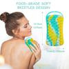 Silicone Body Scrubber 2 In 1 Body Brush & Hair Scalp Brush for Shower and Bath Stimulating Blood Circulation Shower Accessories