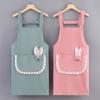 Breathable Chef Apron Corduroy Cooking Smock New Cooking Baking Bibs  for Women Girl