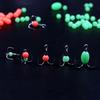 1 PAK Soft Glow Beads Luminous Orange Green White for Fishing Rig Treble Hook Egg Fly Tying UV Color Sabiki Ice Jig Fishing Accessory