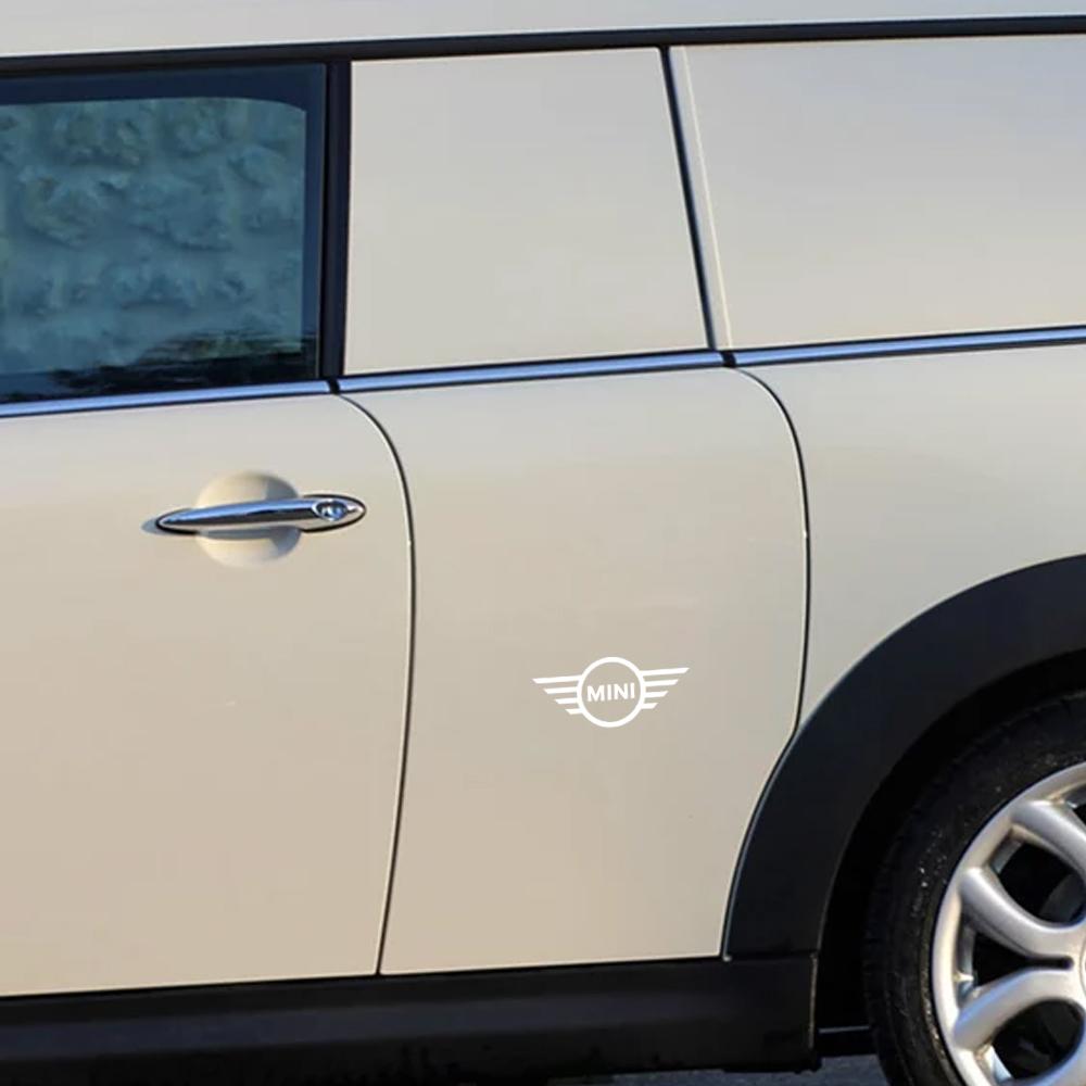 Car Logo Sticker Badge Body Trunk Decor Decal Accessories Auto Styling For MINI Cooper JCW WORKS R55 R56 F55 F56 R57 R58 R59 Btrme66
