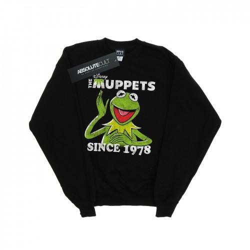Disney Mens The Muppets Kermit Since 1978 Sweatshirt