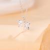 New Fashion Crystal Dragonfly 925 Sterling Silver Exquisite Creative Pendant Necklaces  XL285
