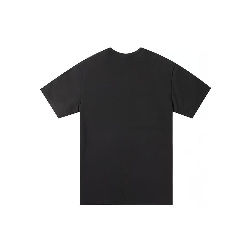 New Era Ethnic Totem Print Letter T-Shirt Unisex Tops Black 12870552