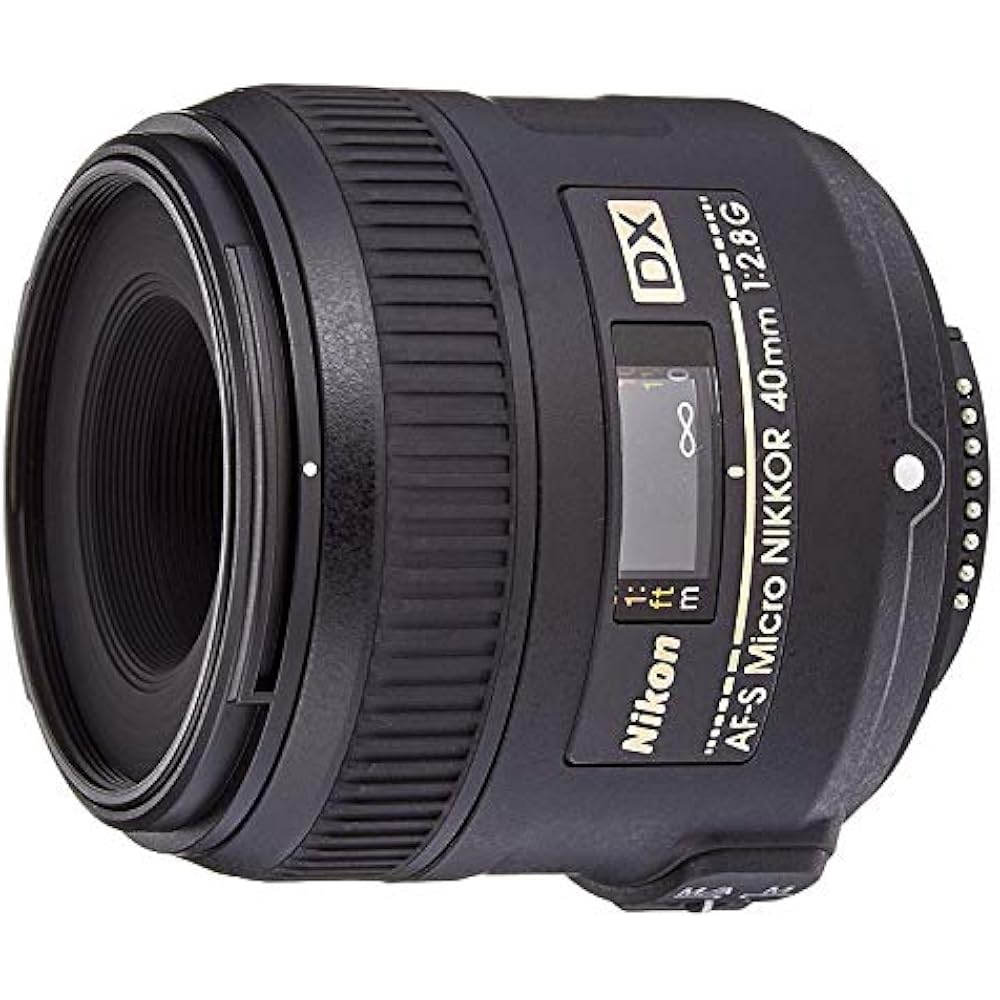 Nikon Single Focus Micro Lens AF-S DX Micro NIKKOR 40mm f/2.8g for Nikon DX Format