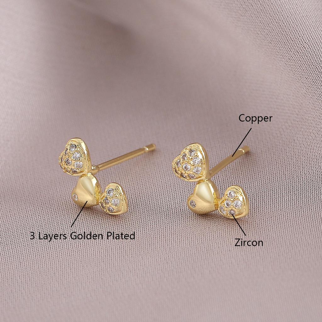 Love-shaped Earrings for Women. Animal-shaped Earrings. Fashionable and Simple Earrings.
