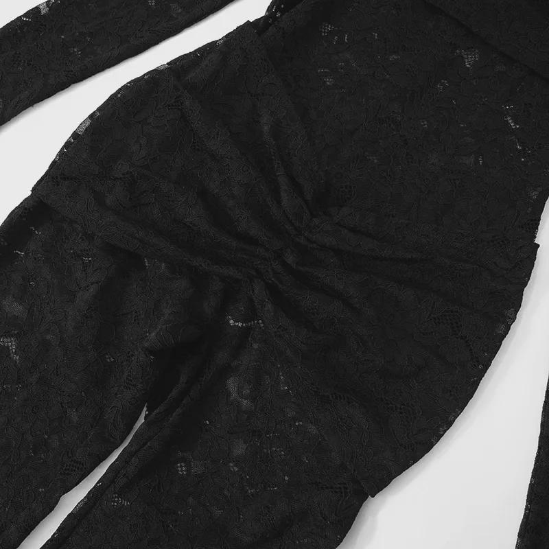 2025 Summer Lace-Stitched Sexy Jumpsuit for European & American Women