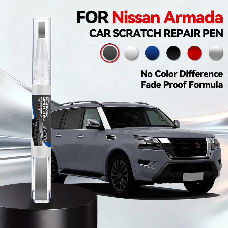 

Car paint pen repair For Nissan Armada Paint Scratch Repair Accessories Blue RAY White QAK Sliver K23 Black KH3