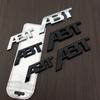 3D Metal ABT Sticker Car Rear Trunk Letter Logo Badge For A3 A4 A5 A7 A7 Q3 Q5 Q7 TT RS6 RS3 Accessories