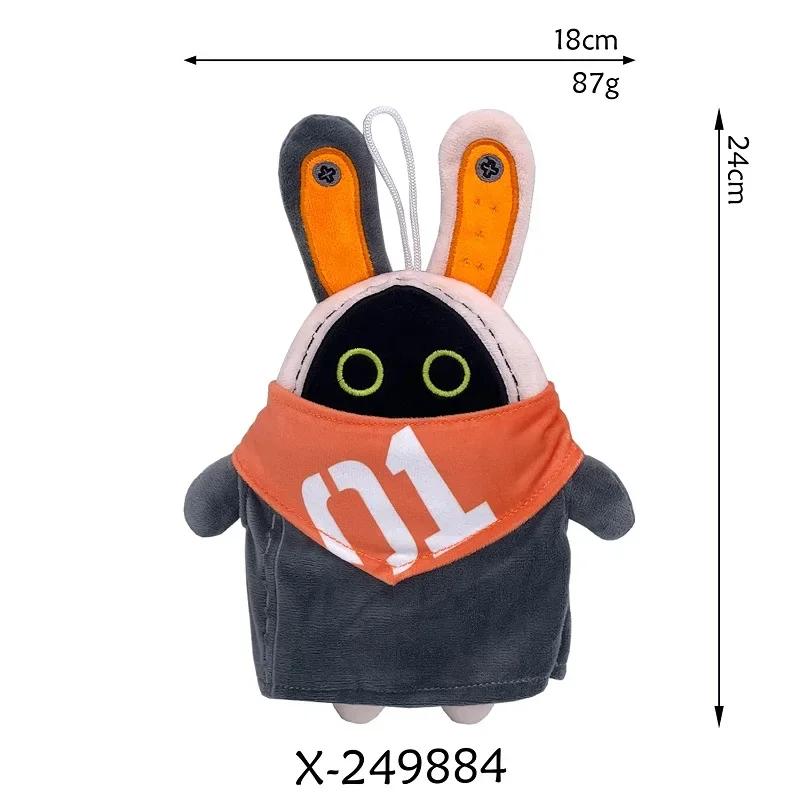 20cm Weihnachts-Plüschtiere, Zenless Zone Zero Plüschtiere Bangboo Plüschpuppen Kaninchen Kuscheltier Neues Anime-Spiel Kinder Geburtstagsgeschenke