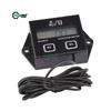 Digital LCD Display Engine Tach Hour Meter Tachometer Gauge Engine RPM Motorcycle Motor Stroke Engine Car Boat Accessories