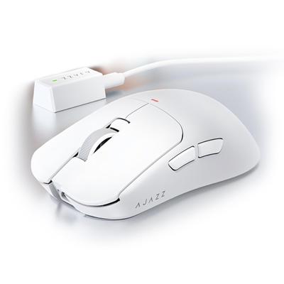 AJAZZ X MAMBASNAKE AJ200NL Gaming Mouse AI Mouse with Voice AI Game Coach PAW3395 Near Link MCU 500mAh Wireless More Than Just Voice This Is a True AI