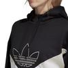 Adidas Originals CLRDO Letter Logo Color Block Comfortable Hoodie Women Hoodies Black DH3024