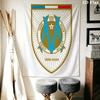 OM logo Wall Hanging Printed Fabric Blanket Decorative Tapestries for Bedroom Living Room Home Decor