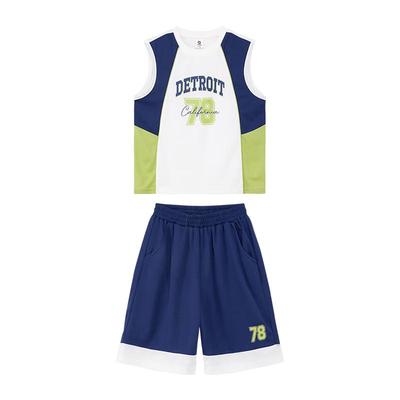 Zuoxi Boys' 2025 Cool-Feel Sports Vest Set