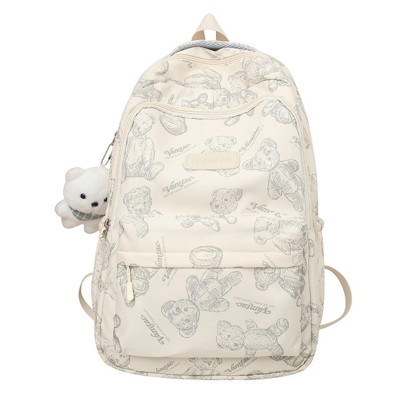 Schoolbag for Children Elementary School Students Cute Bear Middle School Students Girls Backpack