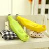 2Pcs Mini Banana Keychain Led Key Chain Flashlight Key Ring Night Light (Random Color)