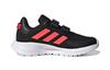 adidas Run C Comfortable Breathable Low Top Kids' Running Shoes Black Pink Children Aged 3 7 Years Old FW4013