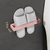 Wall Mounted Foldable Shoe Rack, Slippers Drain Storage Rack, Shoe Hanging Holder, Bathroom and Bedroom Organizer