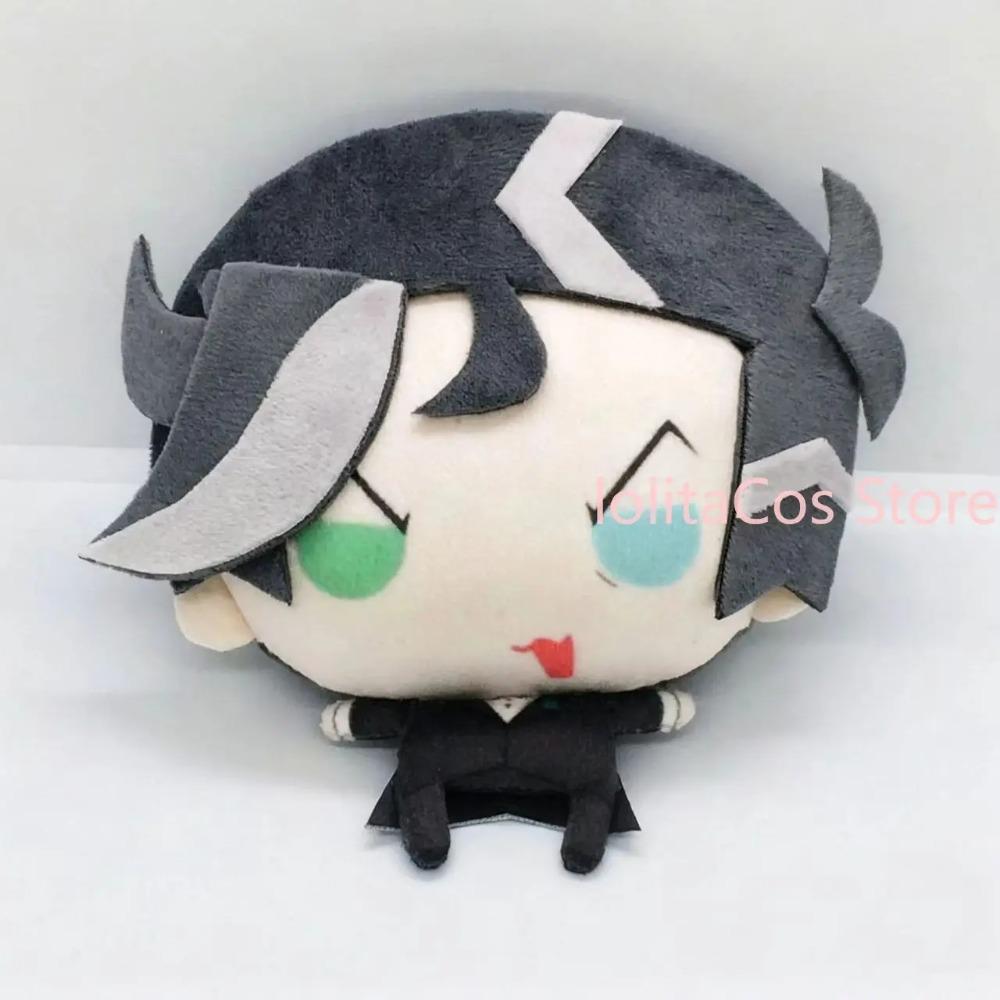 10cm Hazbin Hotel Vox Kawaii Plush Doll Anime Stuffed Toy Keychain Bag Charm Pendant Gift Cotton Figure Mascot Cosplay