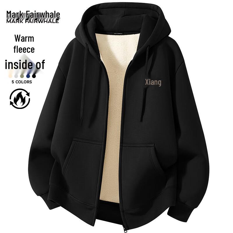 

Mark Fairwhale Men s Heavyweight Hooded Sweatshirt Jacket