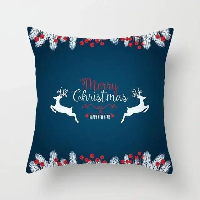 Christmas Themed Pillowcases Car Accessories Office Santa Claus Guest Sofa Home Pillowcases