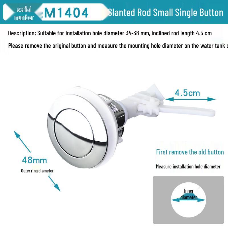 

Old-Style Toilet Fill Valve with Top Button