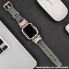 Silicone Band+Case for Apple Watch Ultra2 Strap 49mm 41mm 45mm 40mm 44mm TPU Cover+Sport Bracelet Series 9 8 7 6 SE 5 Wristband