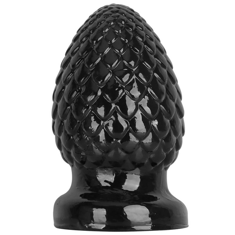 Oversized Black Anal Plug Rear Anal Expansion Anal Opening Female Masturbator Erotic Products