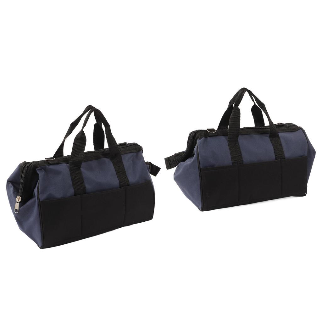 Black Lockout Tagout Bag Large Capacity Lockout Pouch Waterproof Oxford Cloth for Industrial