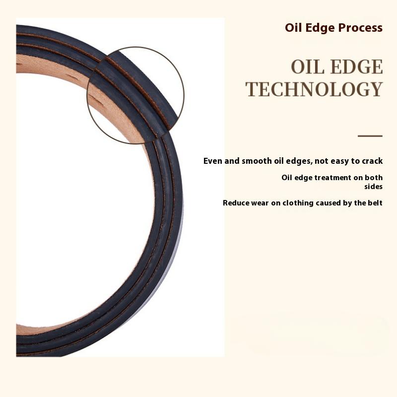 Men's Belt Pin Buckle Belt British Retro Business Fashion Versatile Matching Jeans Belt