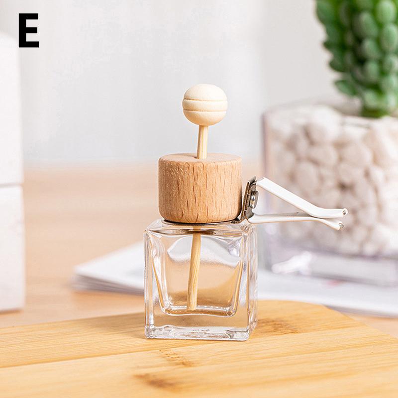 1 PC Car Air Outlet Freshener Diffuser Empty Perfume Clip Bottle Pendant Essential Oil Car Fragrance Hanging Ornament
