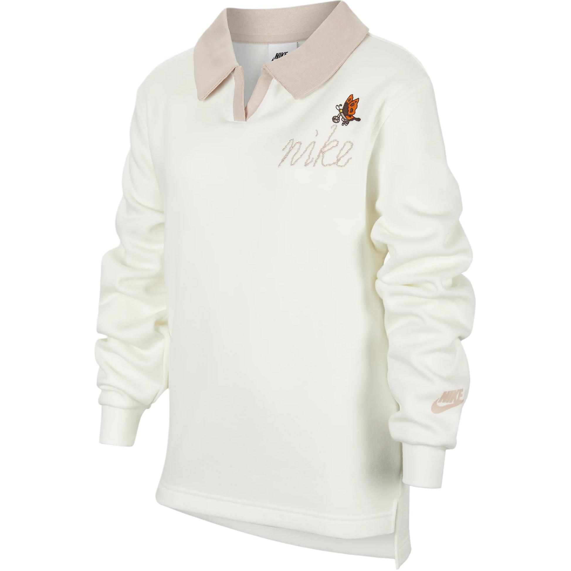 

Nike Sportswear Club Fleece Fashion Pullover Hoodie Kids hoodies Sail HQ4879133 XL