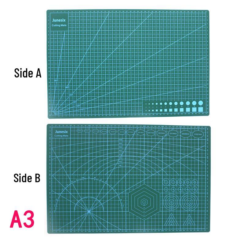 Junesix Green Cutting Mat Board - Handmade Model & Craft Knife Board, Multiple Sizes Available 8*8 cm