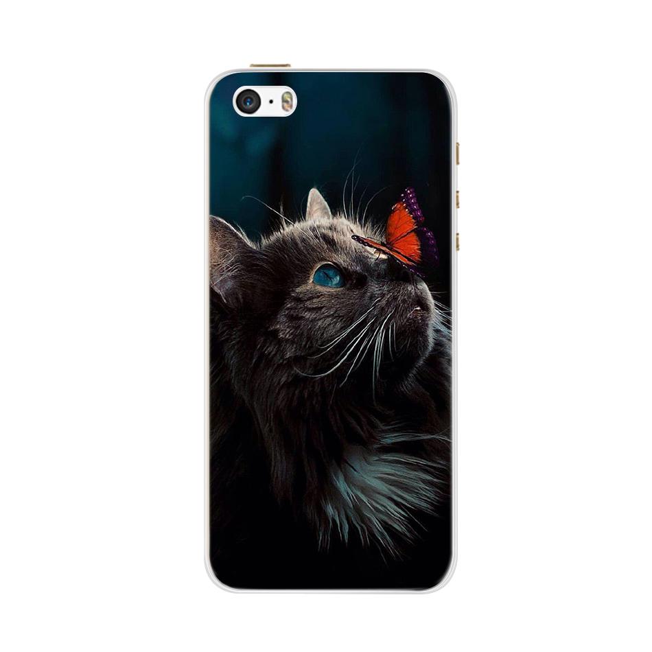 For iPhone 5 5S SE iPhone5s Case for iPhone 5S Case Silicone Cute Case for iphone SE Cover bumper for iphone 5 S 5se Phone cases