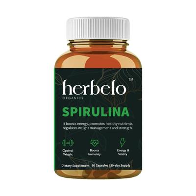 Spiruline (60 gélules, 800 mg), Spiruline,