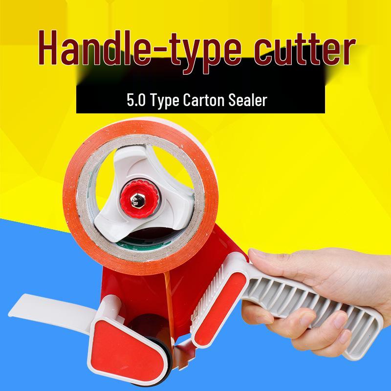 2-Inch Thickened Transparent Metal Tape Cutter and Sealer