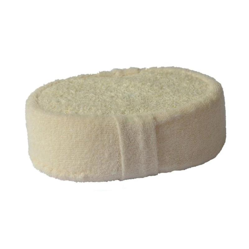 1PC Thickened Natural Loofah Bath Sponge - Healthy Shower Rub Whole Body Massage Brush Hot Sale Exfoliating Bathing Sponge