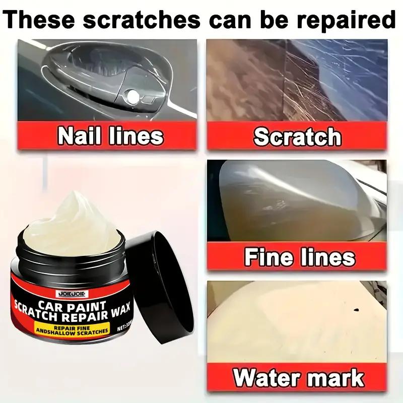 Car Paint Scratch Repair Cream - Efficiently Makes Car Paint Scratches Disappear - Suitable for All Cars, Trucks, Etc.,