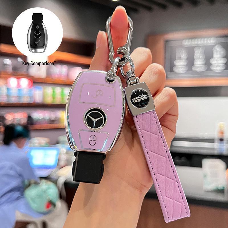 Mercedes Key Cover for GLA200, C200L, A-Class A180L, GLC260L, B-Class 260GLK, R-Class