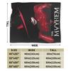 Lady Gaga The Mayhem Ball Tour 2025 Blanket Multi-size Soft Fuzzy Plush  Throw Blankets for Couch Sofa and Bed
