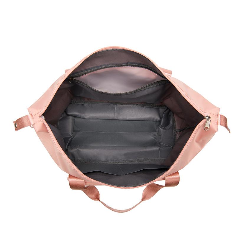 Sports Fitness Bag Wet and Dry Separation Travel Bag Foldable Bag Portable Boarding Bag Outdoor Luggage Storage Bag