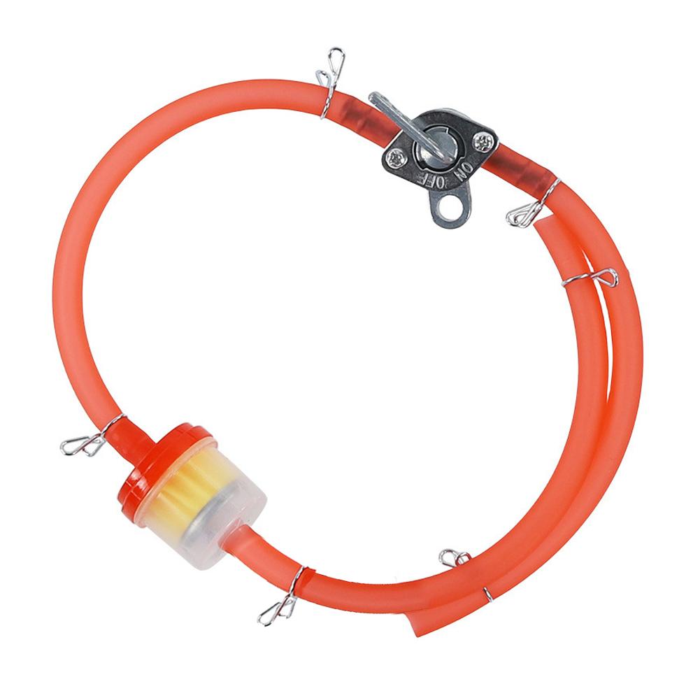 Motocicletă Motocicletă de Teren ATV Scuter Rezervor Combustibil Robinet + Furtun Combustibil Benzină Benzină Supape T Linie 6MM Filtru Combustibil Comutator+O Intern U0U7