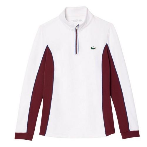 Lacoste Womens/Ladies Layered Slim Tennis Sweatshirt